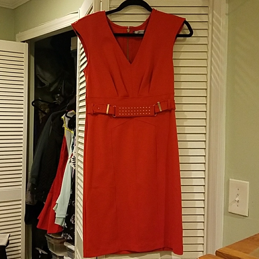 Red dress